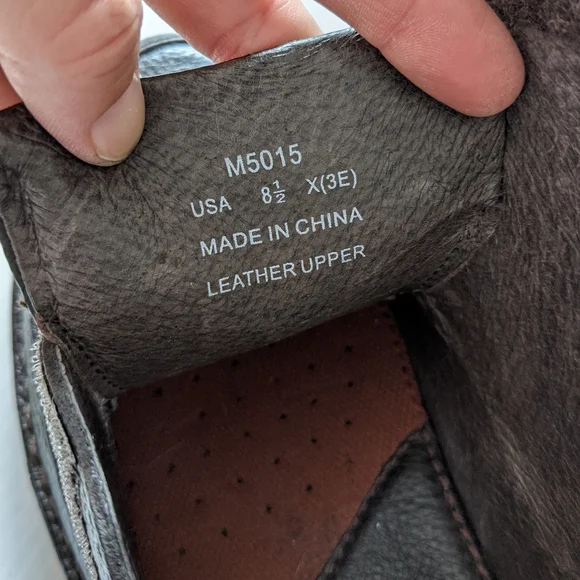 PROPET men's brown leather shoes - Picture 10 of 11